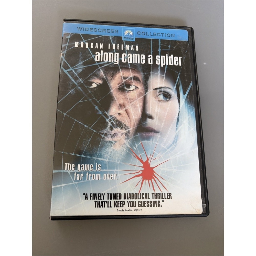 Along Came a Spider DVD 2001 Morgan Freeman Movie